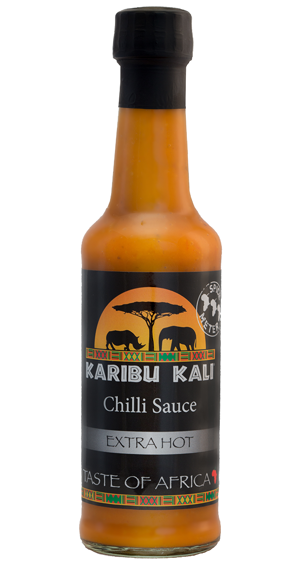 EXTRA HOT Karibu Kali African Chilli Sauce